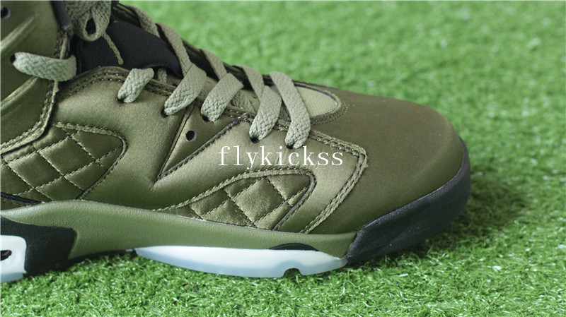 Air Jordan 6 Pinnacle Flight Jacket Green